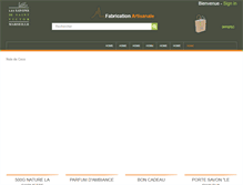 Tablet Screenshot of les-savons-saintvictor.com